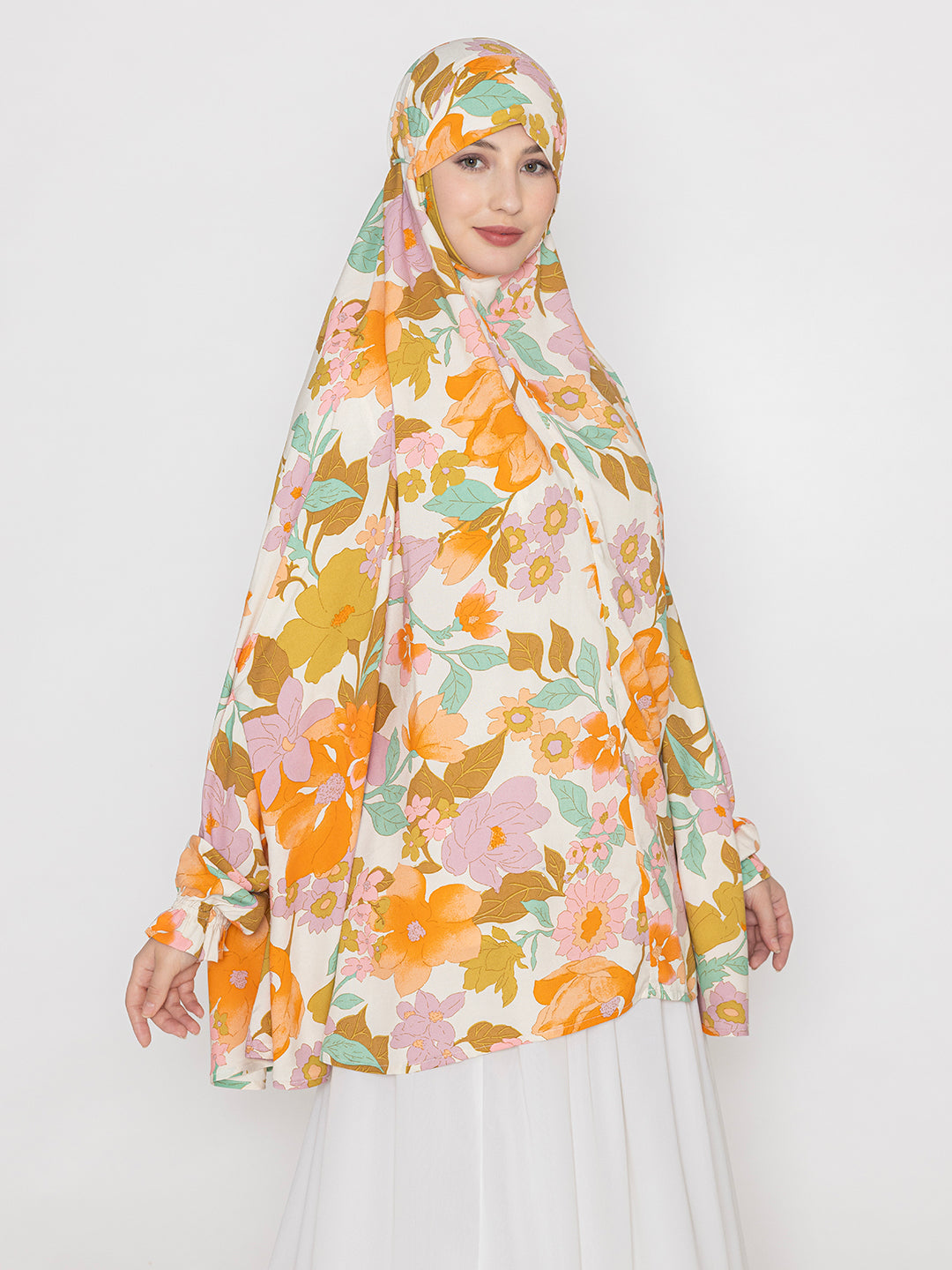 SANASH Collections Printed Namaz Dupatta