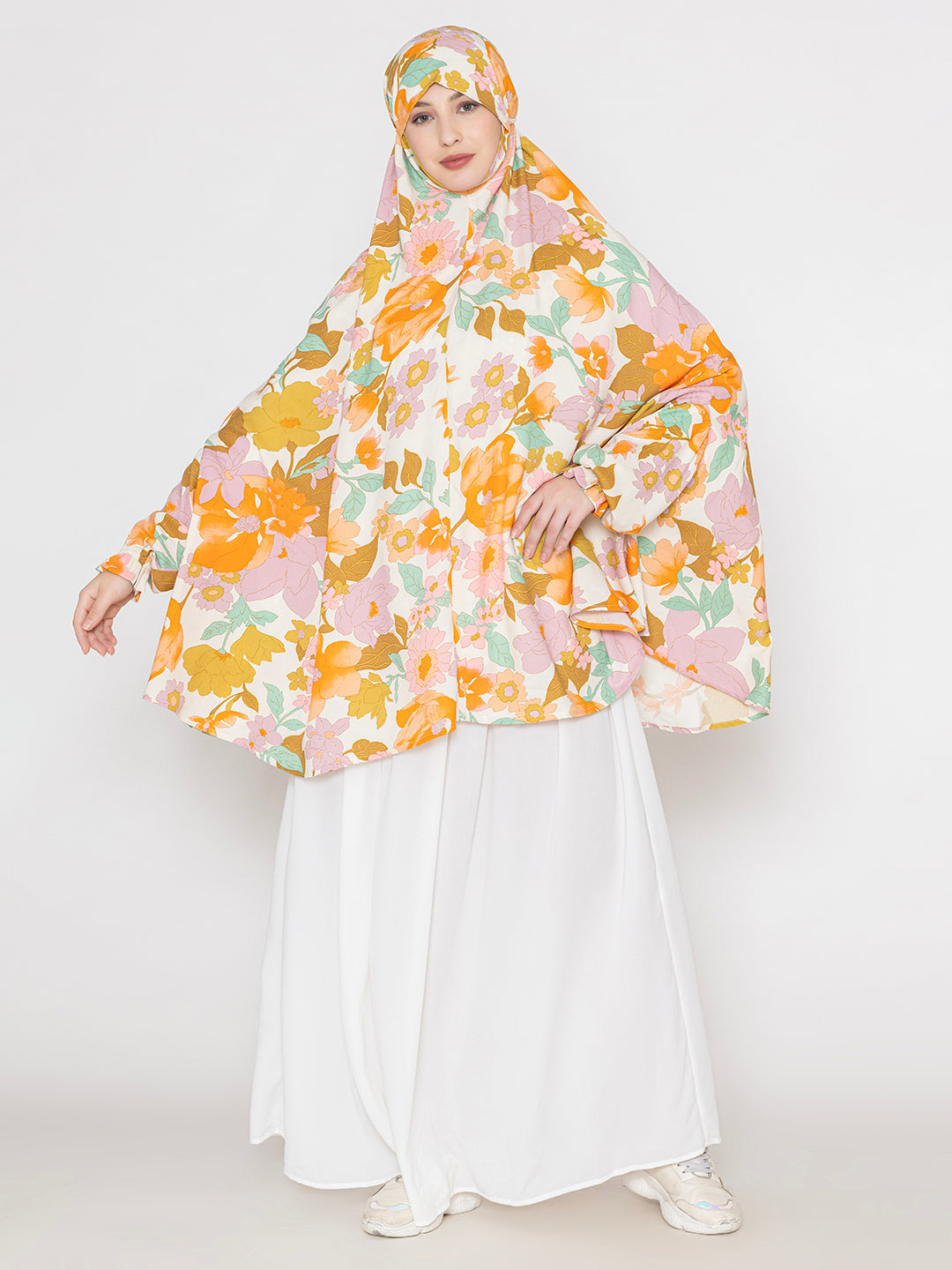 SANASH Collections Printed Namaz Dupatta