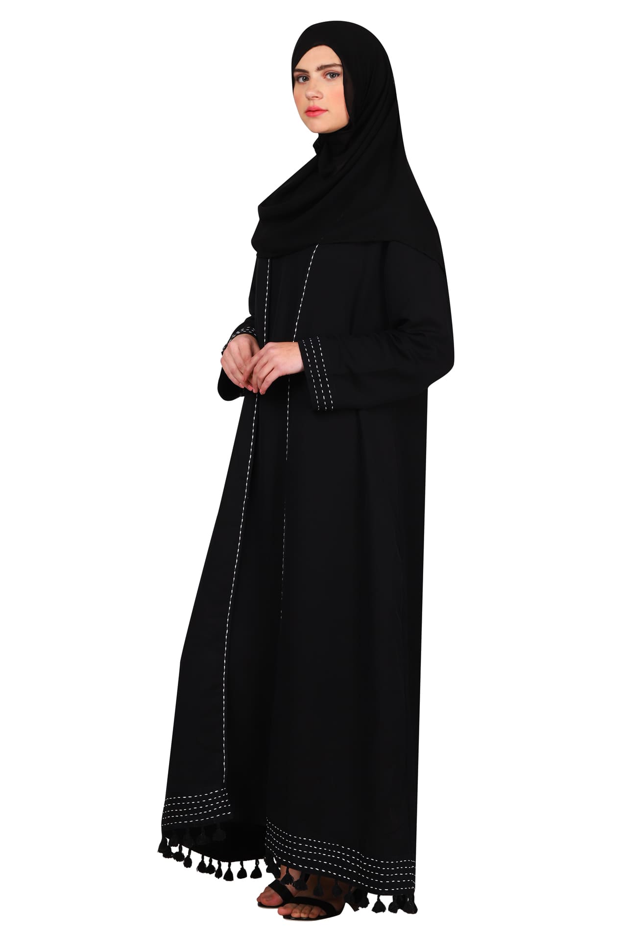 Royal Stylized Bottom Minimalistic Abaya
