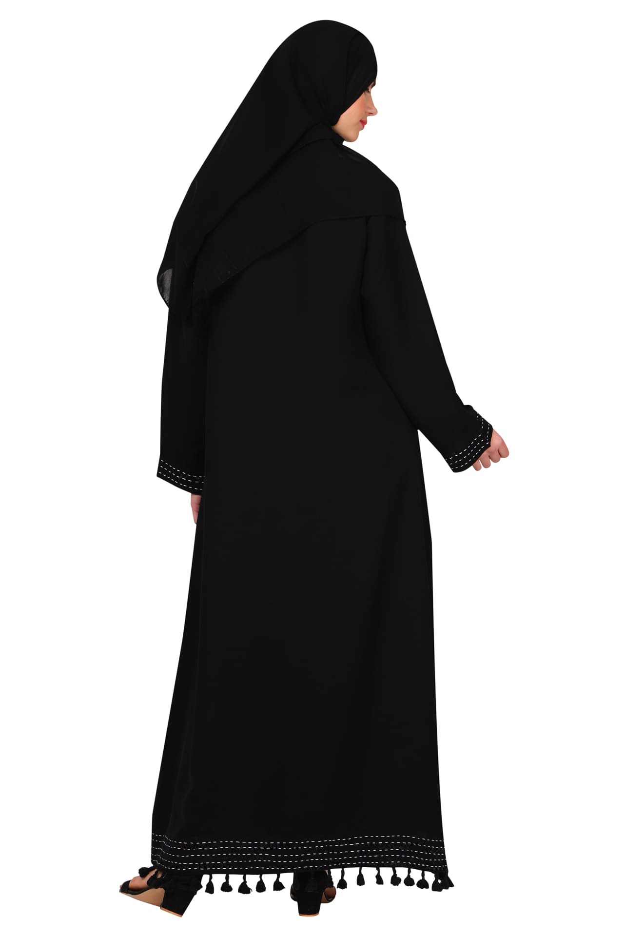 Royal Stylized Bottom Minimalistic Abaya