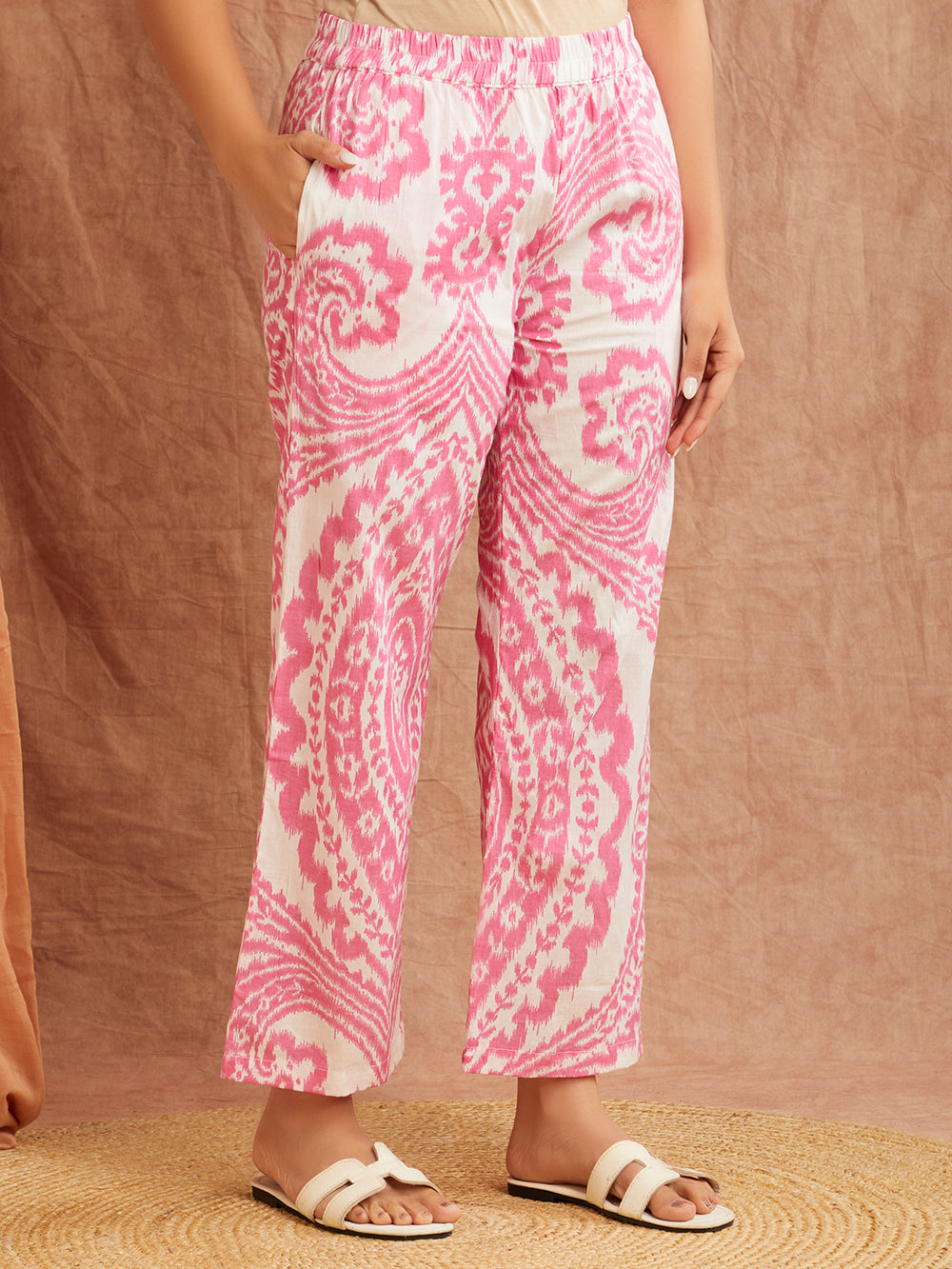 Soft Pink Paisley Co-Ord Set – Classic Meets Contemporary