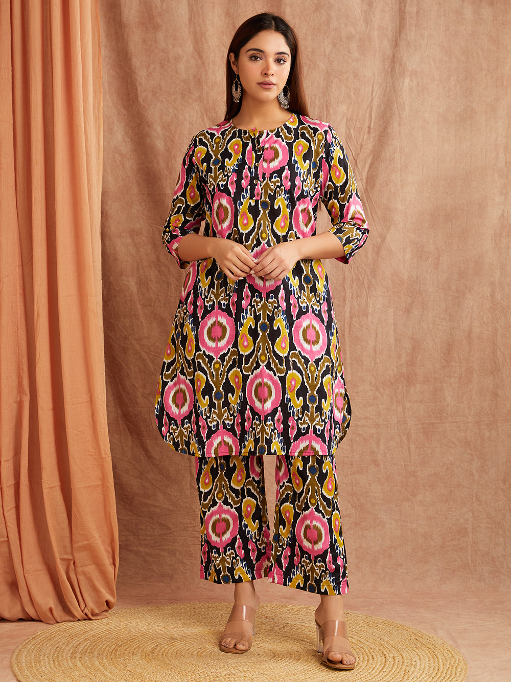 Vibrant Printed Co-Ord Set – Bold & Beautiful Two-Piece Ensemble