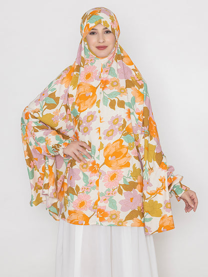 SANASH Collections Printed Namaz Dupatta
