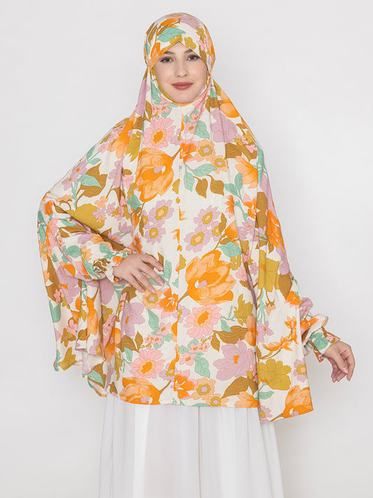 SANASH Collections Printed Namaz Dupatta