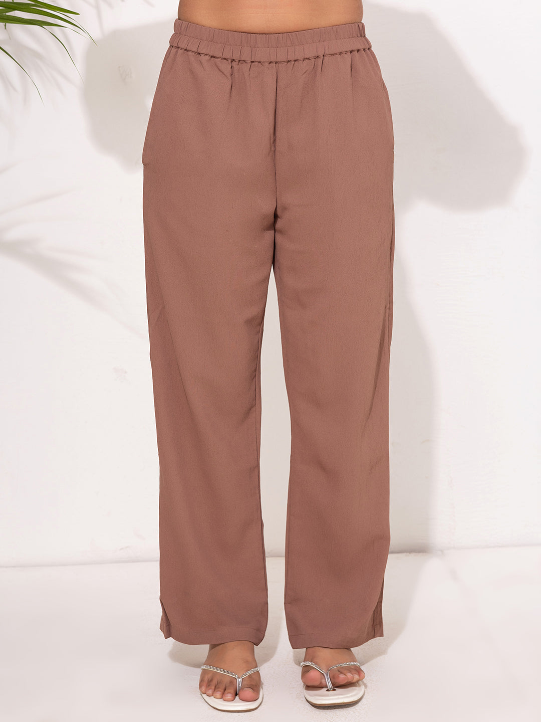 Modest Button-Down Tunic Set – Rosewood