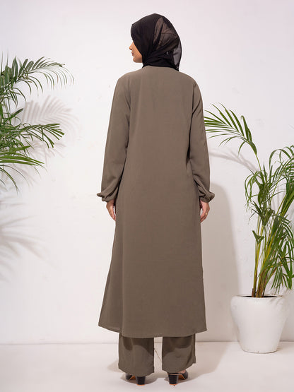 Olive Green Two-Piece Set