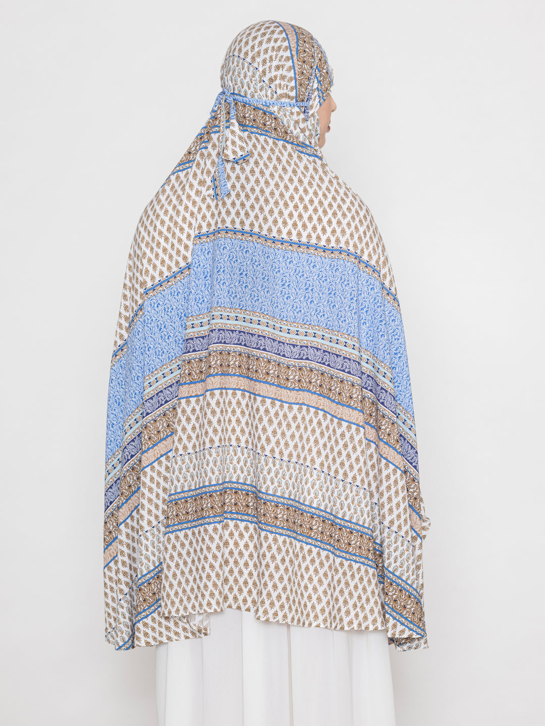 SANASH Collections Ethnic Motifs Printed Namaz Hijab