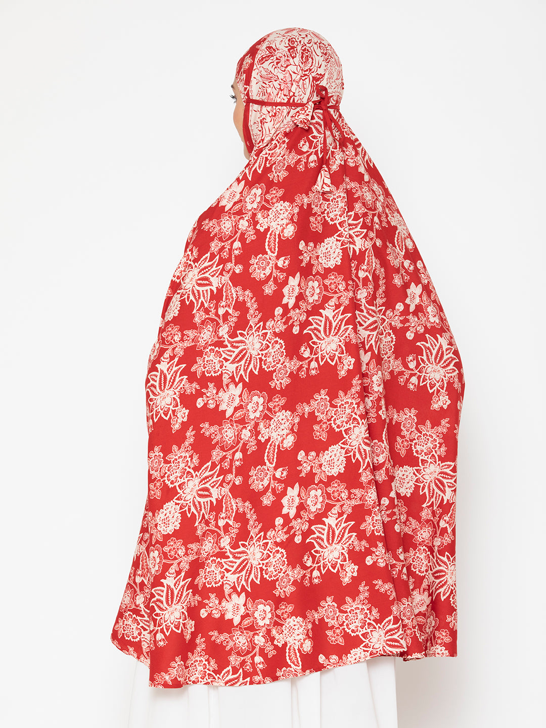 SANASH Collections Floral Patterned Namaz Dupatta