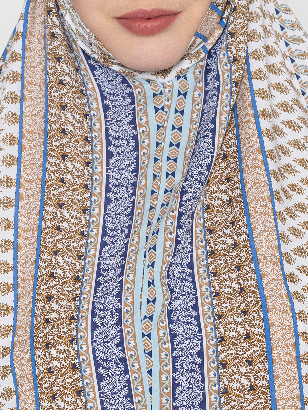 SANASH Collections Ethnic Motifs Printed Namaz Hijab