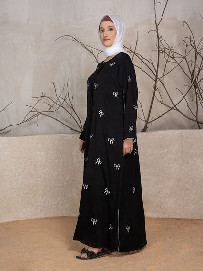 Women Embroidered Abaya Burqa
