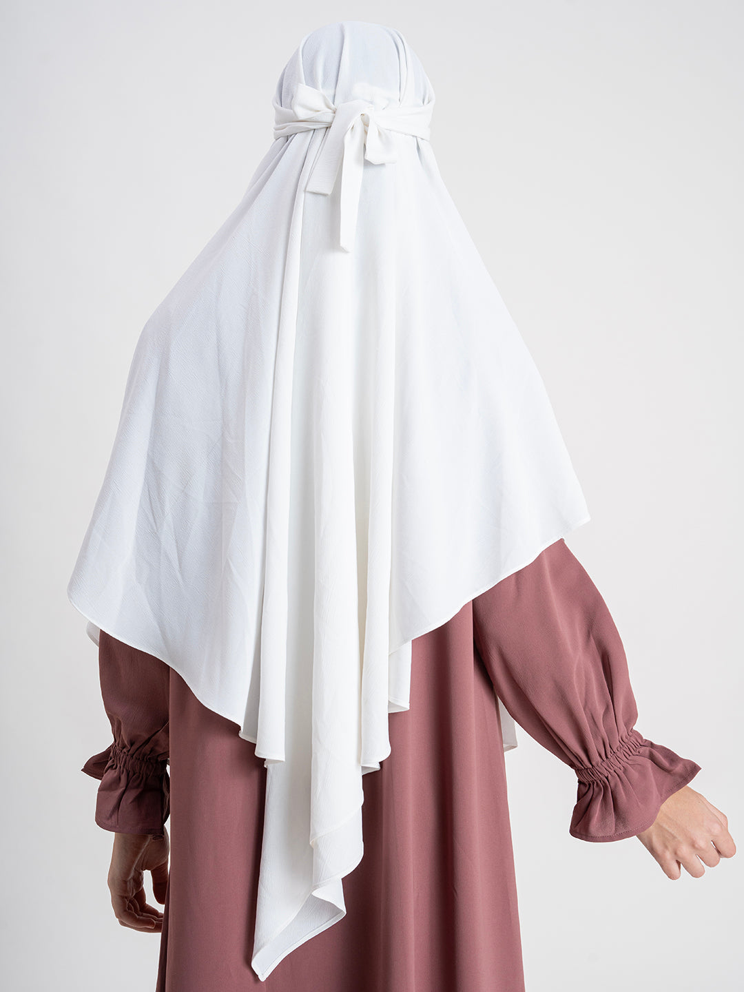 SANASH Collections Round Neck Khimar Hijab Scarf