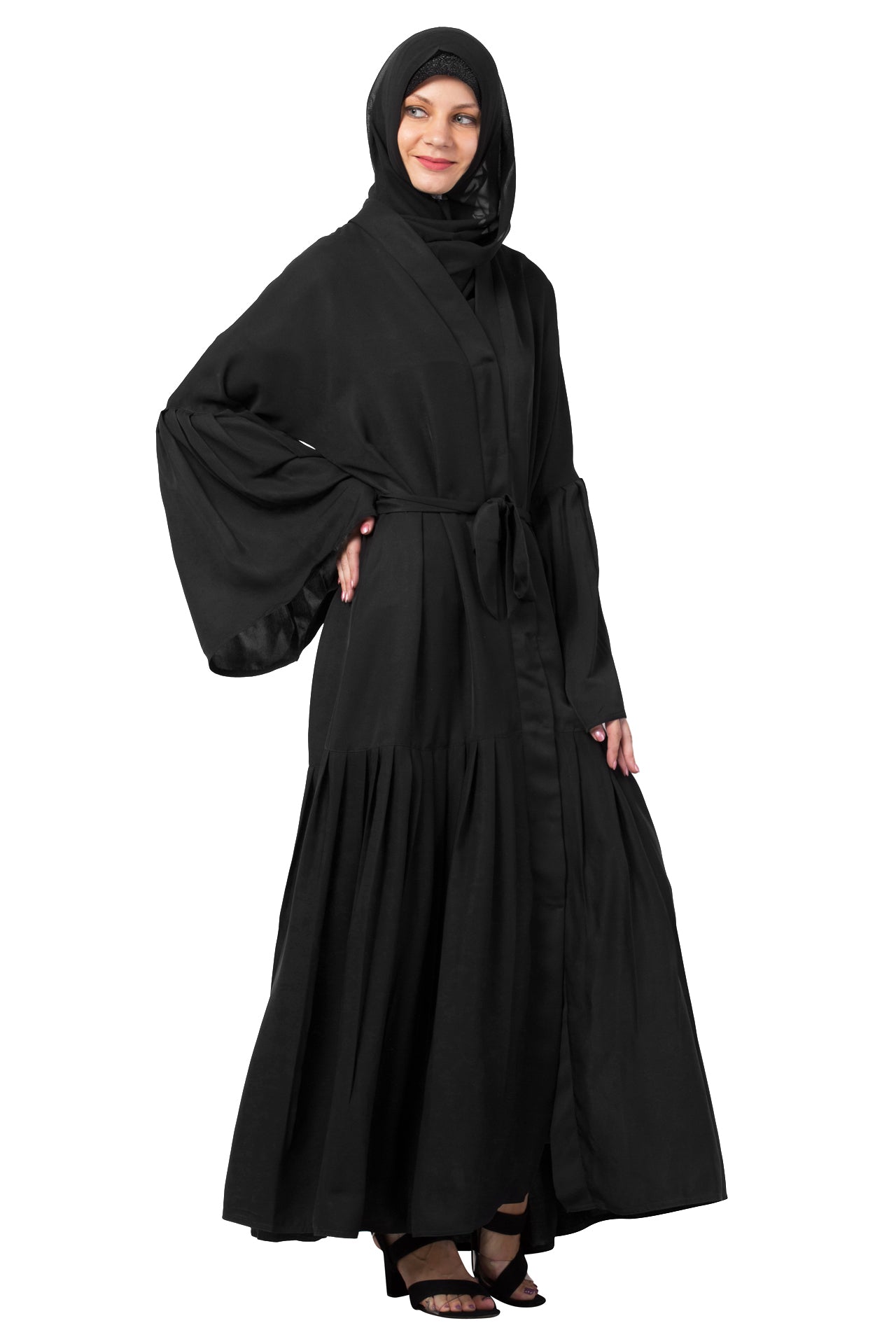 SANASH Collections Abaya Burqa With Scarf