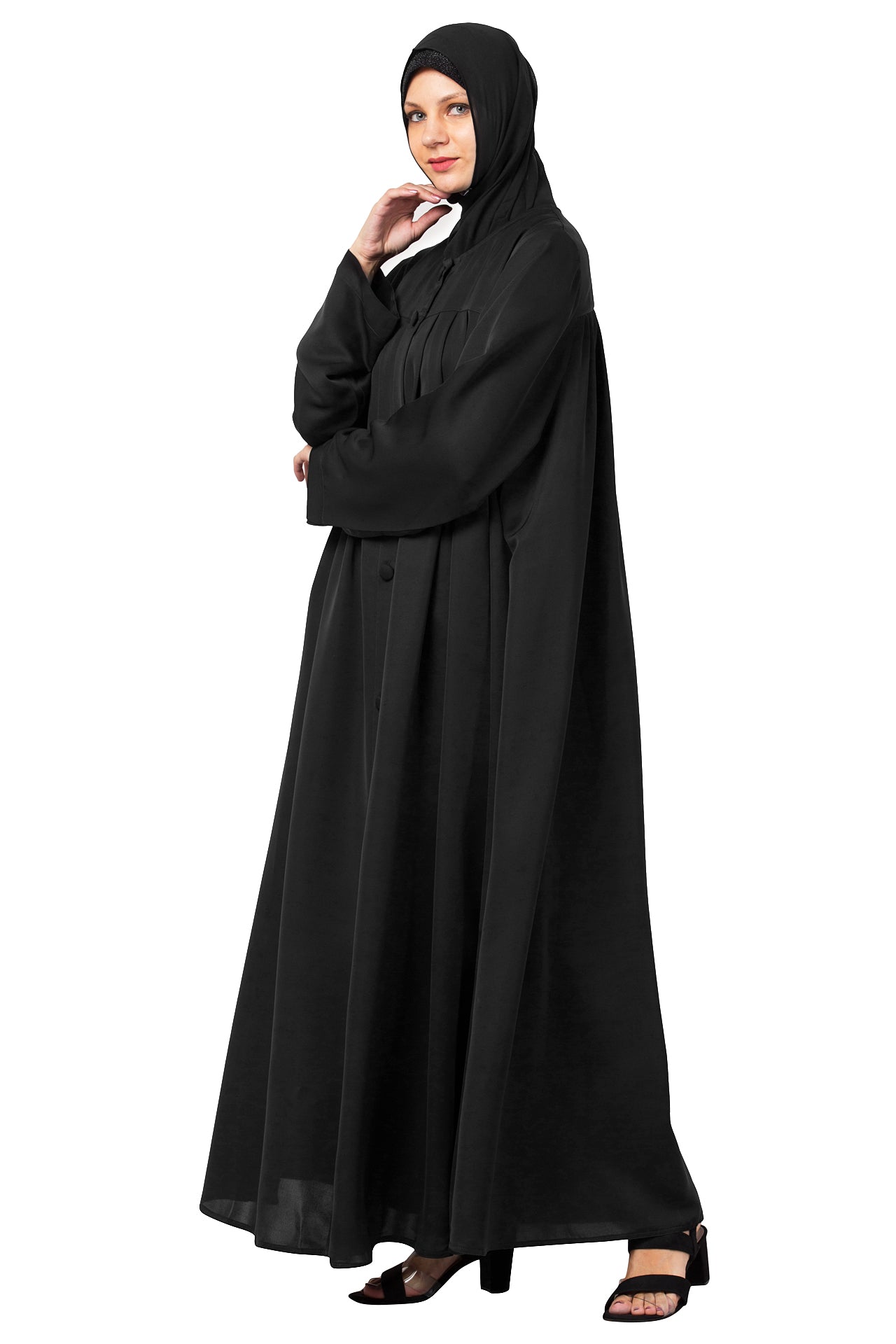 SANASH Collections Abaya Burqa With Scarf