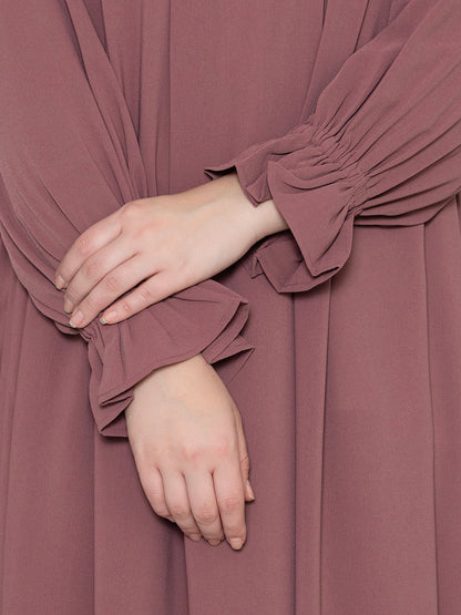 SANASH Collections Elasticated Sleeves Long Sleeved Burqas