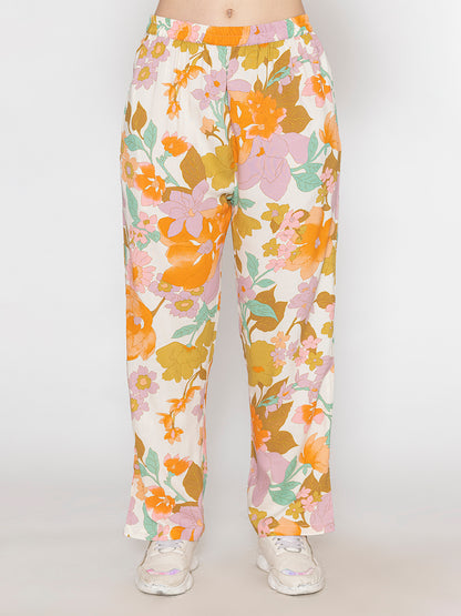 SANASH Collections Printed Hooded Co-Ords