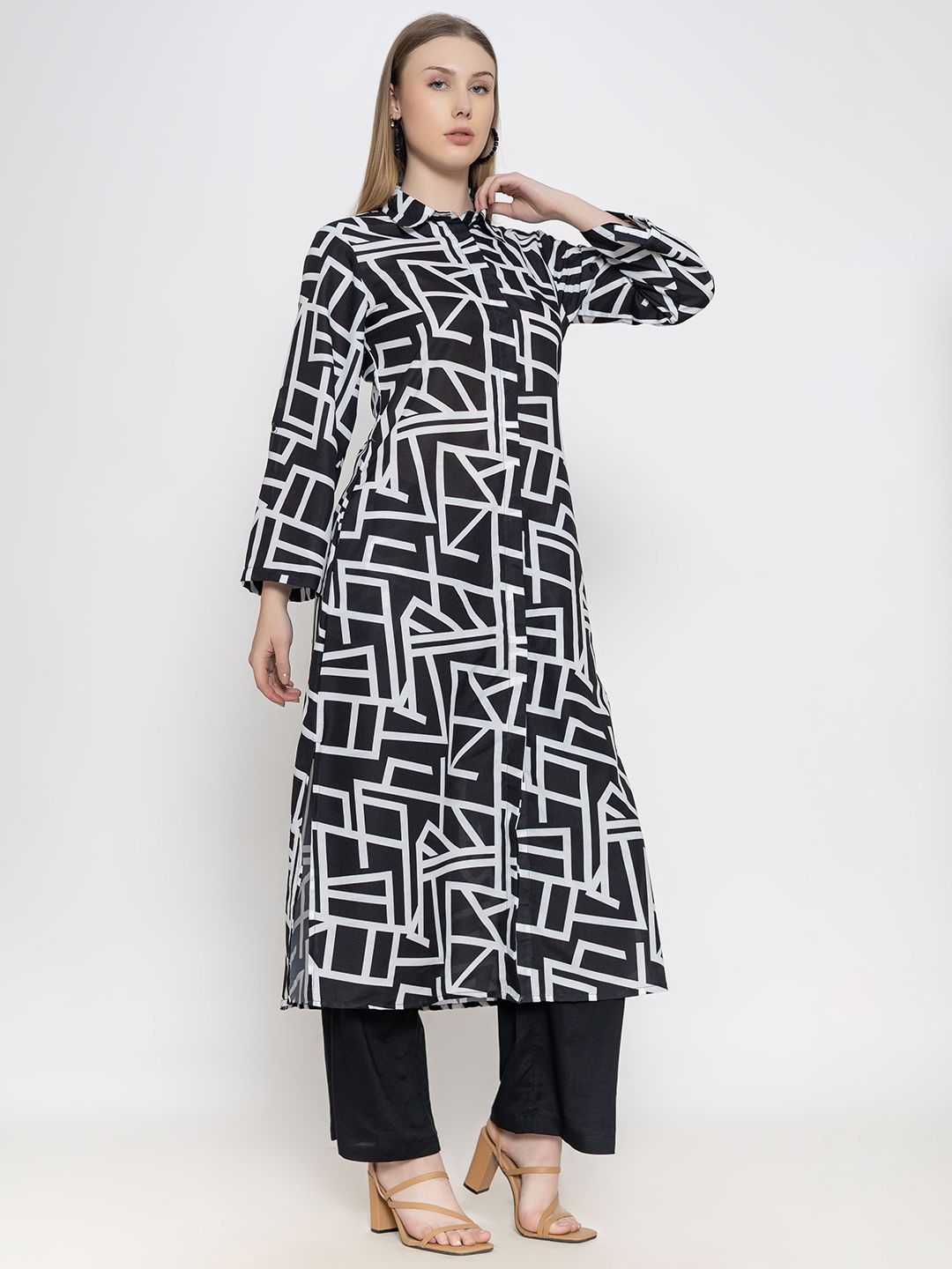 Geometric Printed Co-ord Set