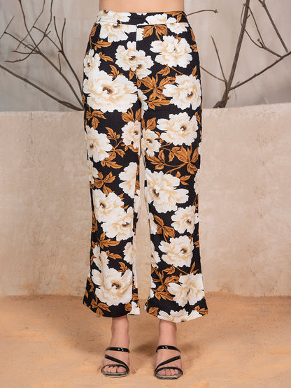 Foral Printed Tunic With Trousers Co-Ord Set