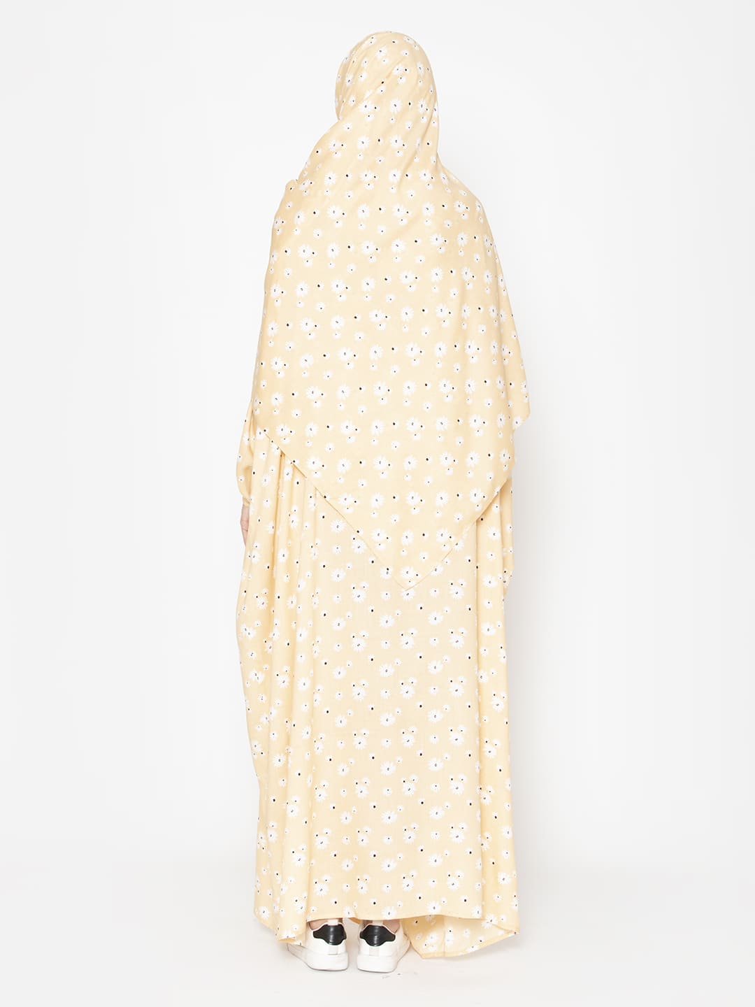 Minimal Floral Modest Prayer Gown