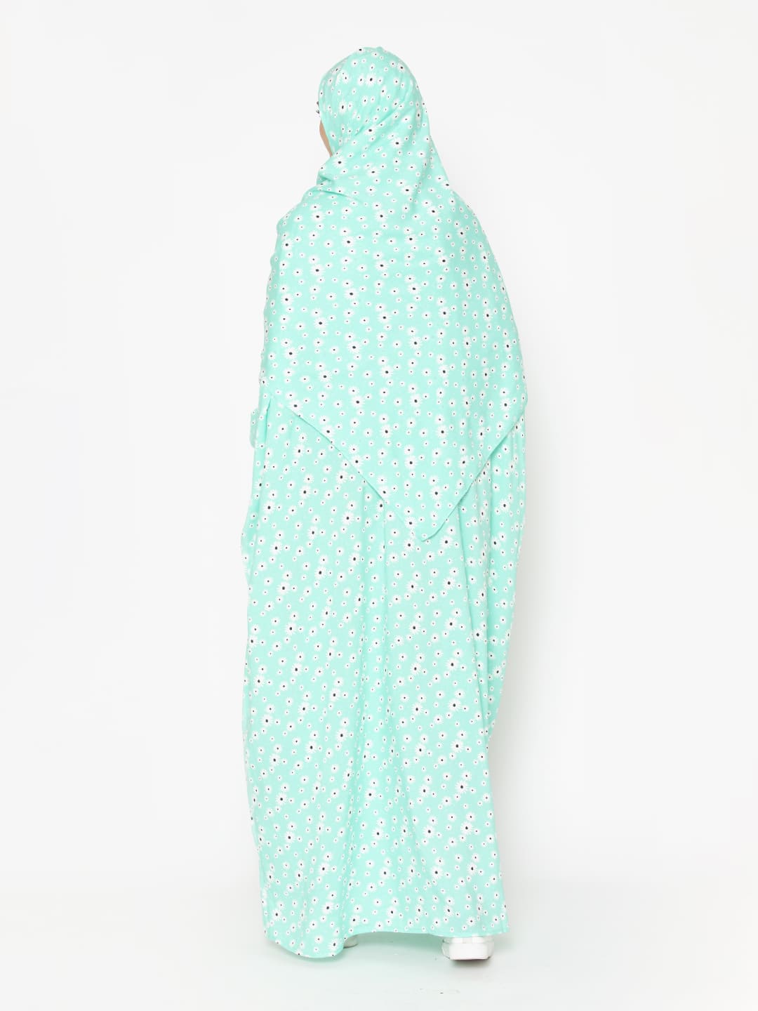 Minimal Floral Modest Prayer Gown