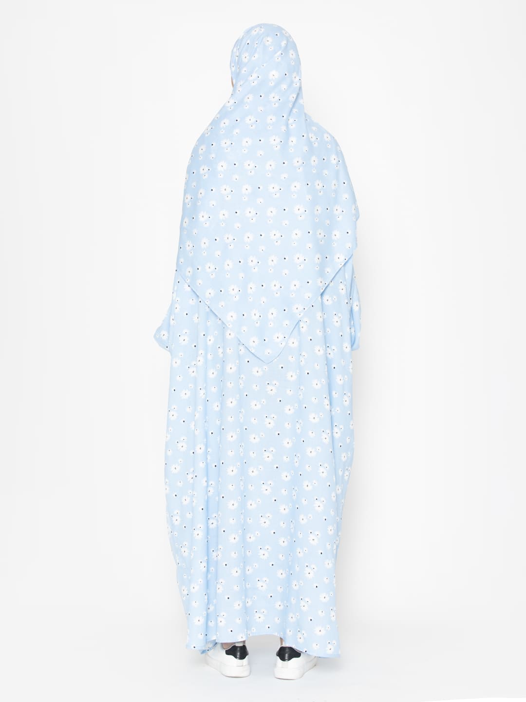 Minimal Floral Modest Prayer Gown