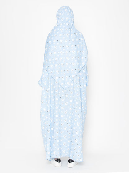 Minimal Floral Modest Prayer Gown