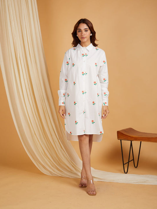 SANASH Collections Women Comfort Full Flower Casual Shirt
