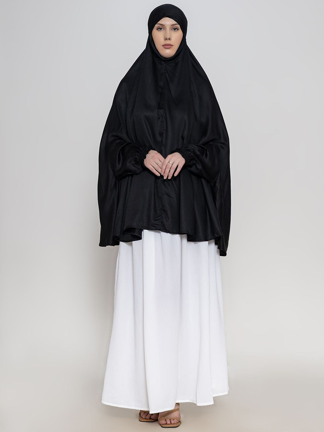Women Solid Namaz Dupatta Hijab
