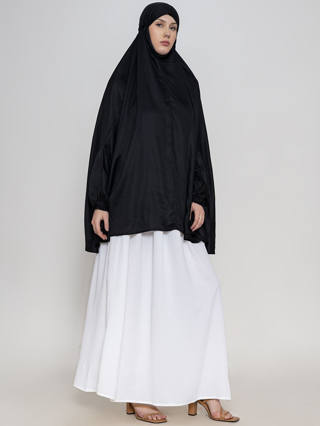 Women Solid Namaz Dupatta Hijab