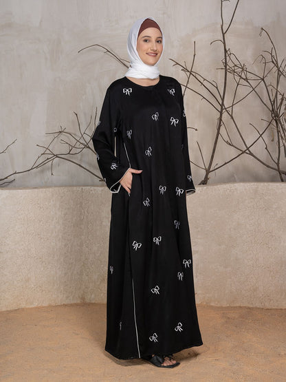 Women Embroidered Abaya Burqa