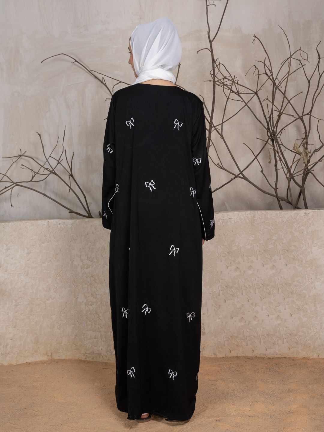 Women Embroidered Abaya Burqa